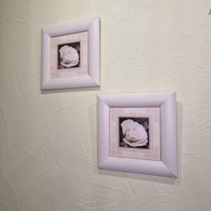 2 Paveikslai "Gėlė" 23x23 cm