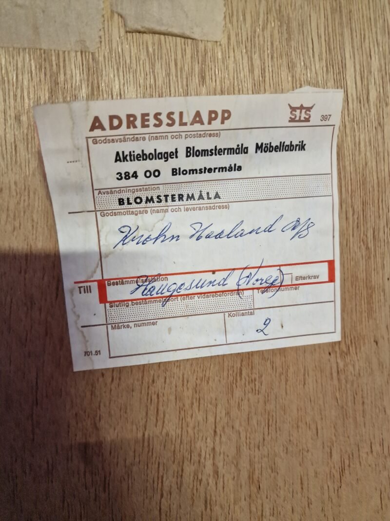 Senovinė / Klasikinė medinė Indauja / Sekcija