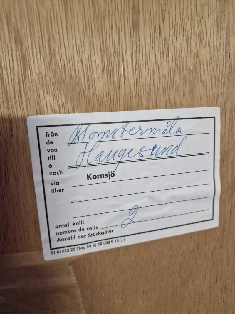 Senovinė / Klasikinė medinė Indauja / Sekcija